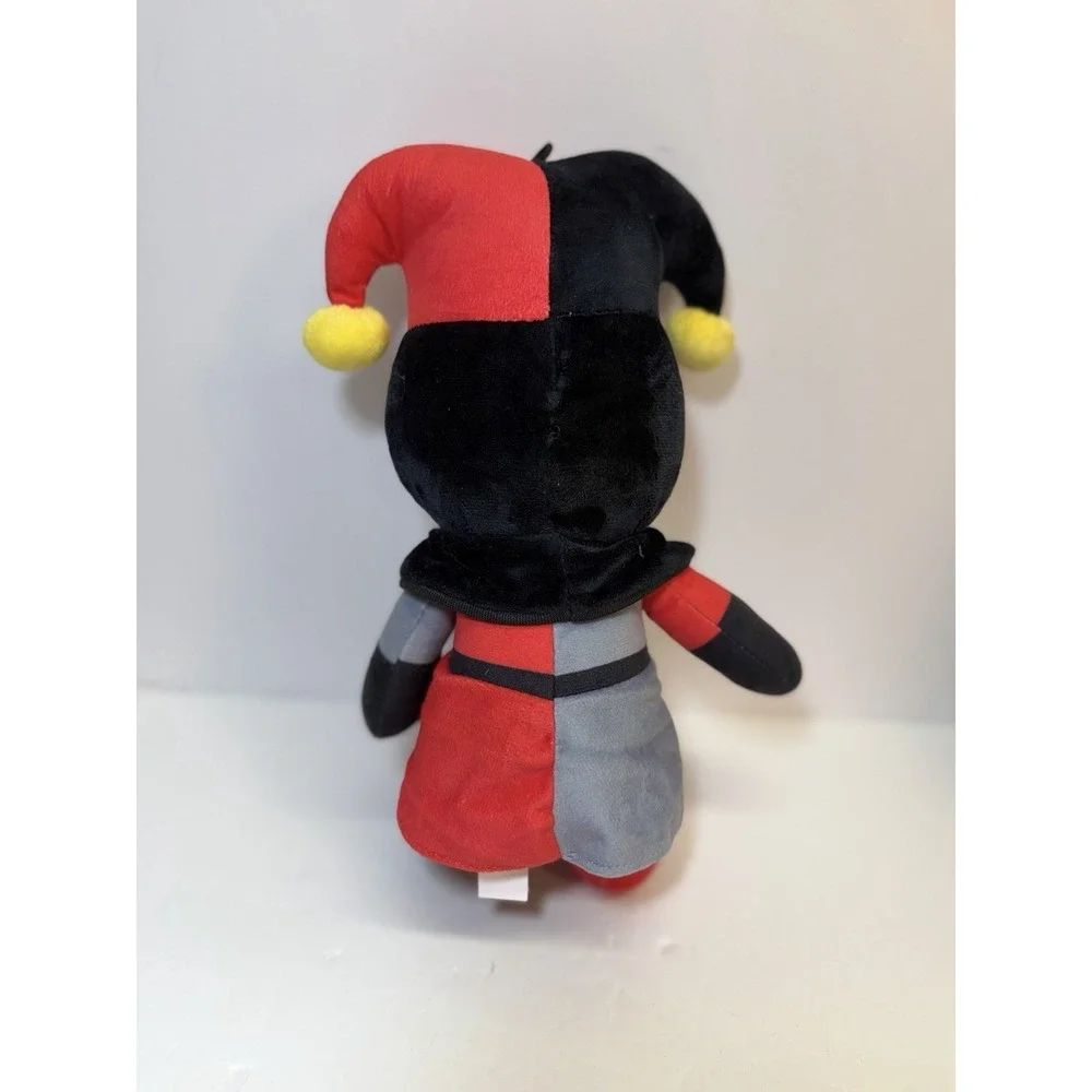 Plague Doctor Jester Red Black Plush Doll 8